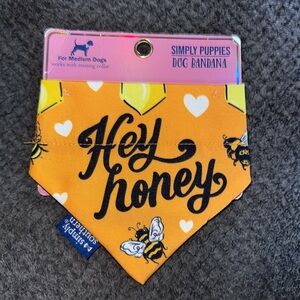 NWT Simply Puppies Dog Bandana by Simply Southern (For Medium Dog)